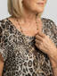Briar | Animal Print Knee Length Dress