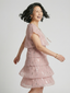 Makena | Poised Dot Line Knee Length Dress