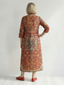 Carter | Ease Patchwork Midi Dress