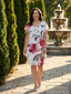 Keoni | Soft Petal Layered Knee Length Dress