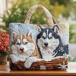 Winter Companions | Handmade Quilted Tote