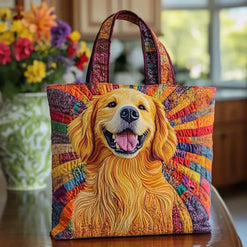 Golden Companion | Handmade Quilted Tote
